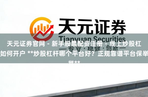 天元证券官网 - 新手股票配资注册 - 线上炒股杠杆如何开户 **炒股杠杆哪个平台好？正规靠谱平台保举**